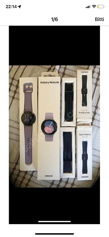GARANTİLİ SAMSUNG WATCH 5 40mm