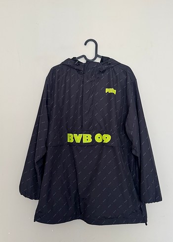 Puma Bvb 09 Kapusonlu Ruzgarlik Ceket