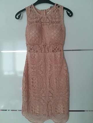dantel elbise