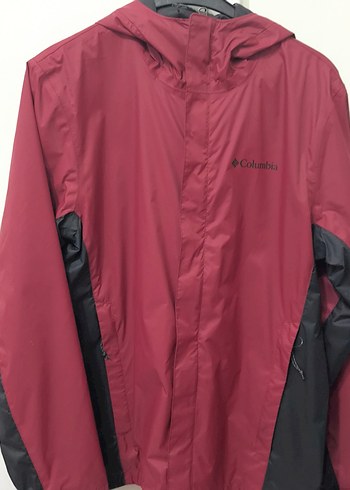 Columbia Bordo Kapusonlu Yagmurluk