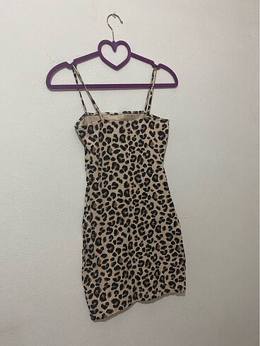 H&M Leopar elbise