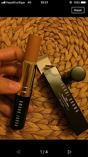 Bobbi brown stick fondoten renk honey