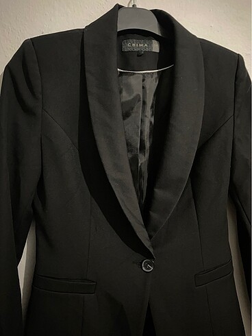 xs Beden siyah Renk Chima blazer ceket