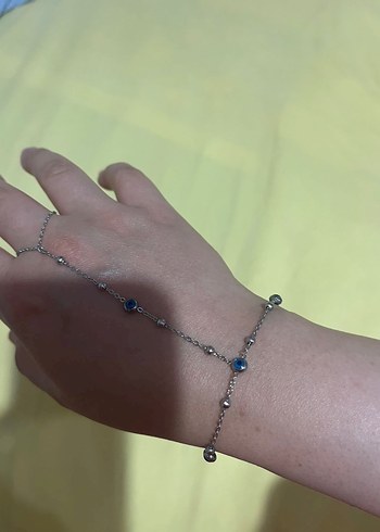 Gri Mavi Zincir Detaylı Kadın şahmeran - Görsel 2