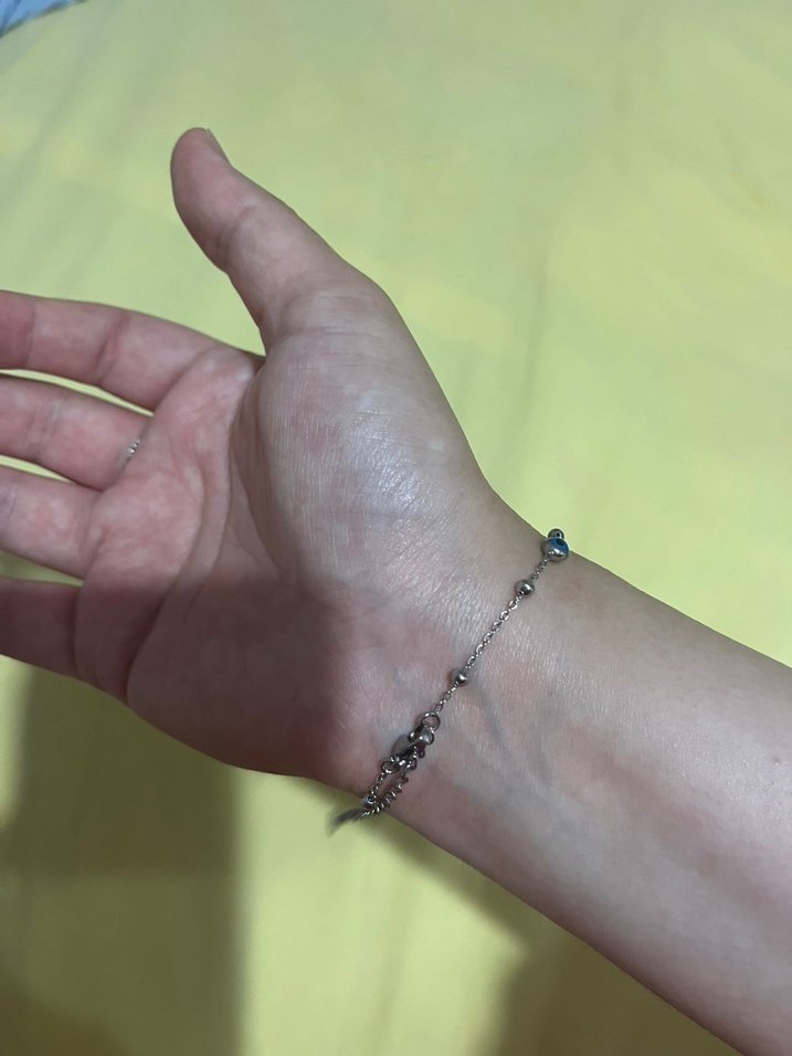 Gri Mavi Zincir Detaylı Kadın şahmeran - Görsel 3