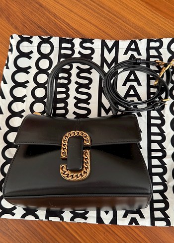Marc Jacobs Sik Siyah Deri El Cantasi