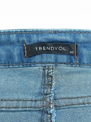 40 Beden mavi Renk Trendyol & Milla Jean / Kot %70 İndirimli.