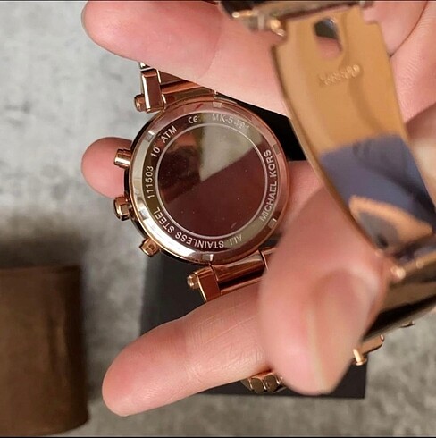  Beden altın Renk Michael Kors Orjinal