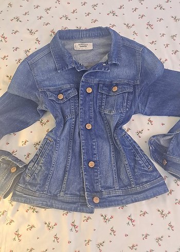 Mango Koti Denim Ceket