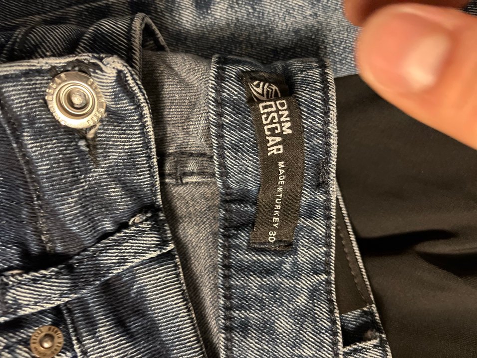 Gri Midi Regular Fit Denim Erkek Jean — görsel 2/2