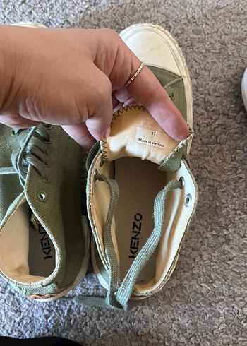 Kenzo Haki Kanvas Sneaker