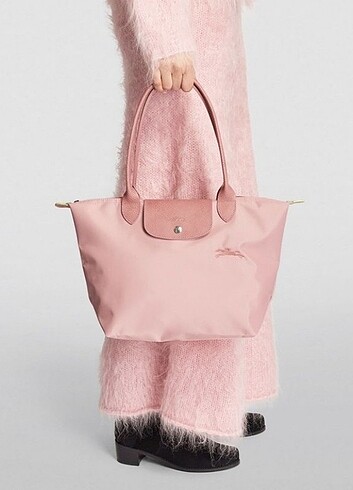 Longchamp Le Pliage Pink M