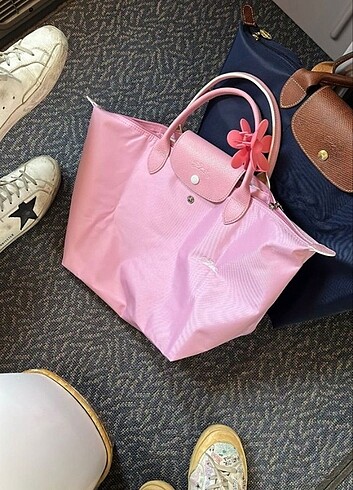 Beden Longchamp Le Pliage Pink M
