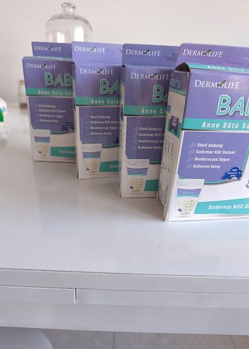 Dermolife Baby's Anne Sütü Saklama Poşeti Mavi- - Görsel 3