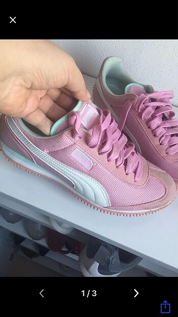38,5 Beden Puma spor ayakkabı