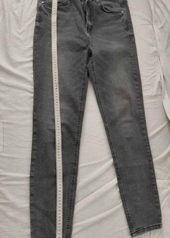 Koton Koyu Gri Slim Fit Denim Jean