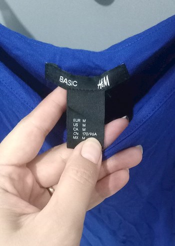 m Beden Mavi Midi Askılı Kadın Elbise