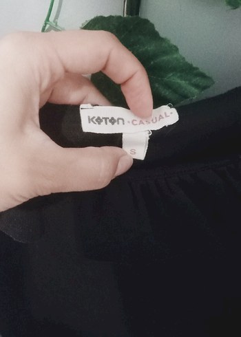 s Beden Siyah Fırfırlı Mini Kadın Elbise