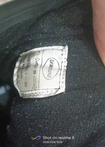 Kadın Siyah Gotik Bot - Görsel 4