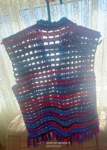 El Örgü Bohem Hırka - Görsel 5