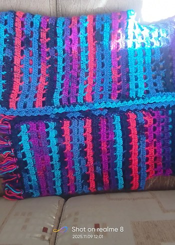 El Örgü Bohem Hırka - Görsel 7