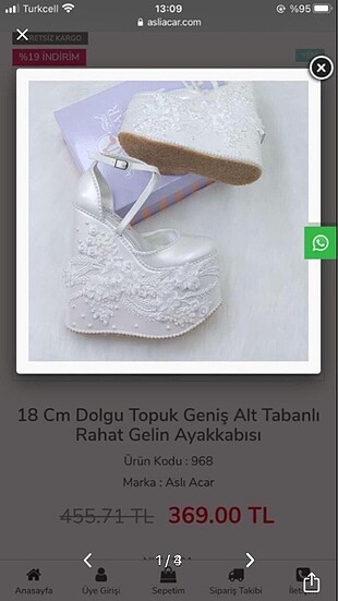 Gelin ayakkabisi