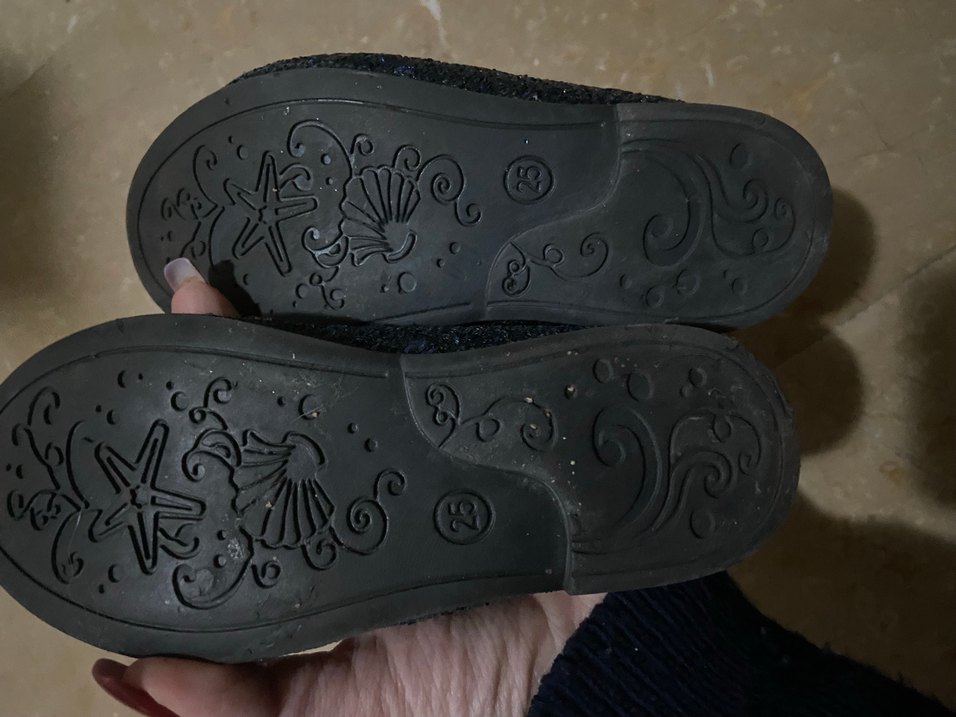 Kız Çocuk Parlak Lacivert Babet Ayakkabı - Görsel 2