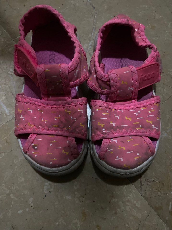 Pembe  Kız Çocuk Sandalet - Görsel 2