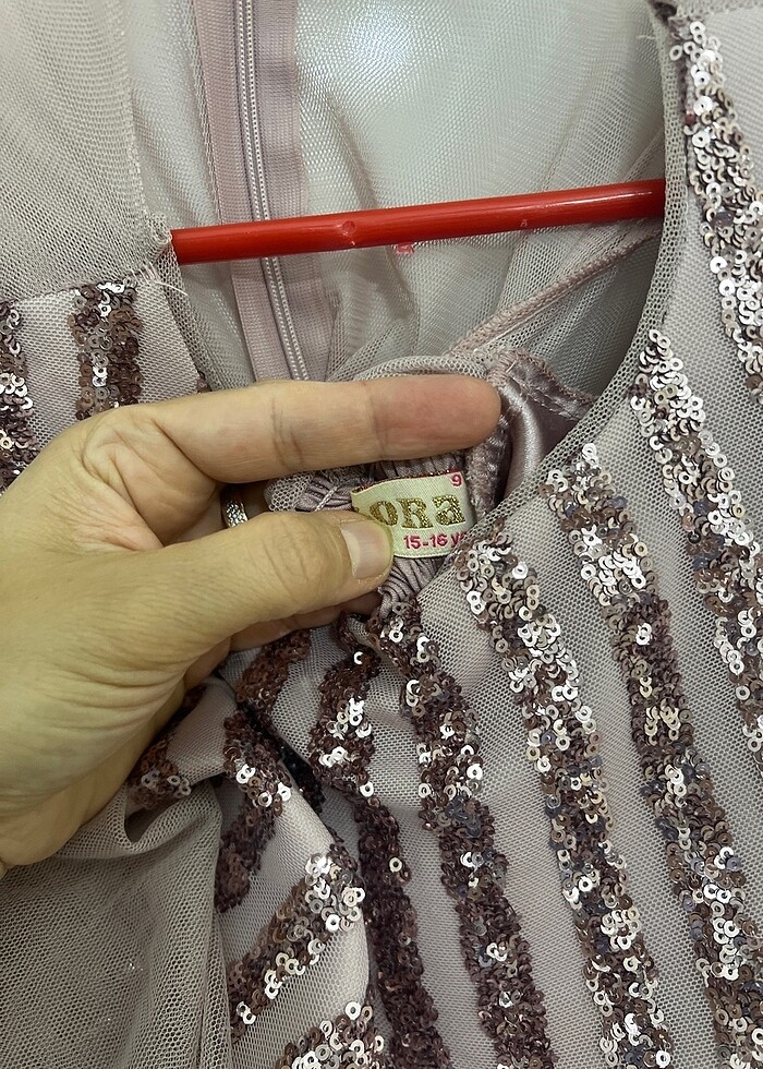 Kız çocuk abiye elbise - Görsel 4