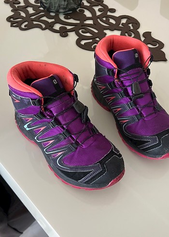 Kadın ,çocuk kar botu Mor Yüksek Topuklu Spor Ayakkabı