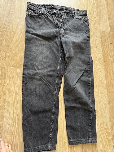 38 Beden Siyah mom jeans
