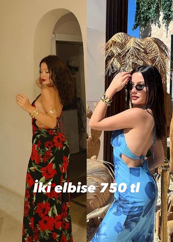 Diğer İki Elbise 750 Tl Bir Kere Giyilmistir