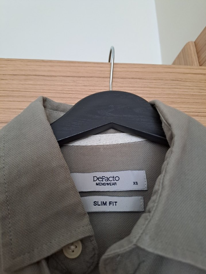 2li  Erkek Pamuklu Düğmeli Uzun Kollu Gömlek - Görsel 4