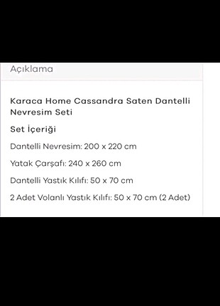 Karaca home cassandra sten nevresim takımı