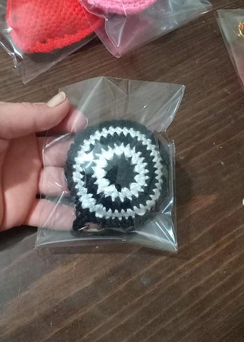 Bohem Tarzı Püsküllü Ayıcık Anahtarlık - Görsel 9