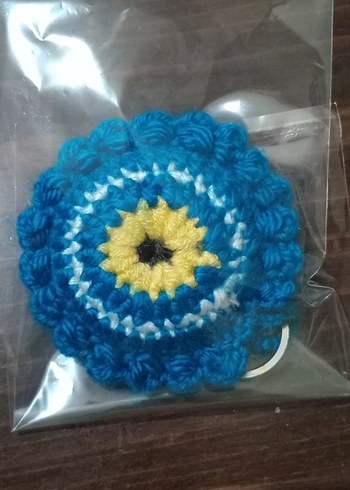 Bohem Tarzı Püsküllü Ayıcık Anahtarlık - Görsel 8