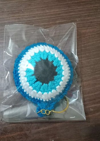 Bohem Tarzı Püsküllü Ayıcık Anahtarlık - Görsel 14