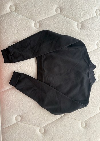 Diğer Siyah Kadın Kısa Fermuarlı Bomber Ceket