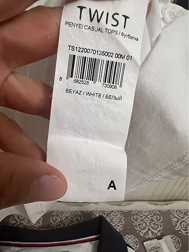 m Beden beyaz Renk Penye tişört