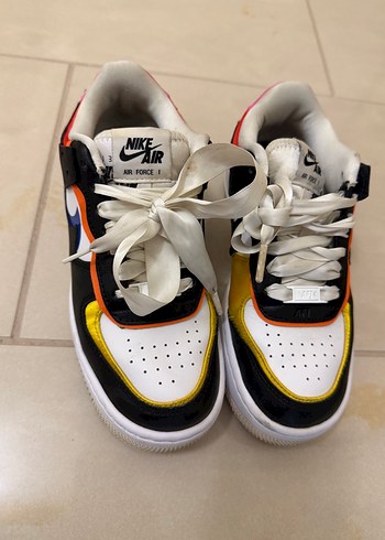 Nike Air Force 1 Renkli Dusuk Bilek Sneaker