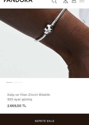 Pandora Pandora Bileklik