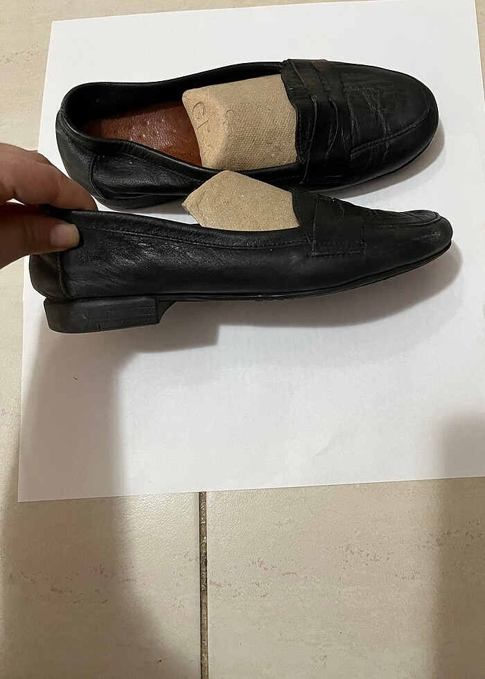 Gerçek Deri Babet - Görsel 3