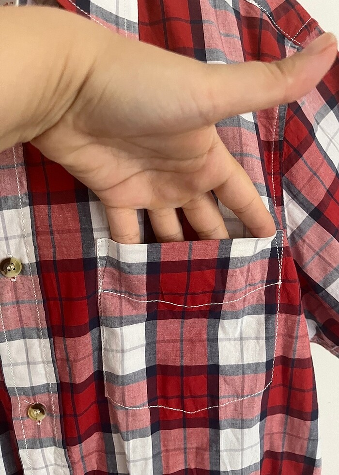 Koton Kısa Kollu Erkek Gömlek - Görsel 2