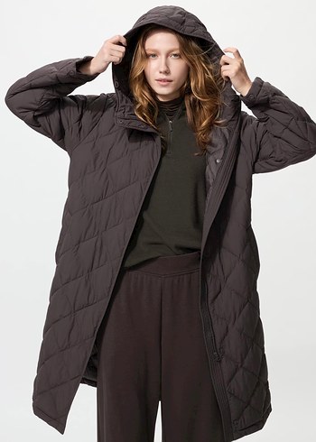 Uniqlo Kaz Tüyü Uzun Mont - Görsel 4