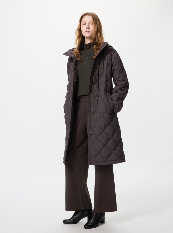 Uniqlo Kaz Tüyü Uzun Mont - Görsel 2