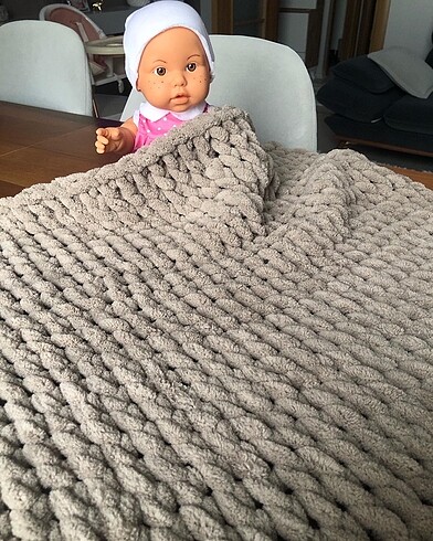 Diğer Puffy bebek battaniye