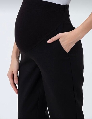 40 Beden Hamile fit klasik gabardin pantolon