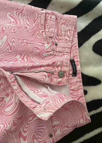Trendyol & Milla Dantel Detaylı Pembe Tie-Dye Kız Pantolonu