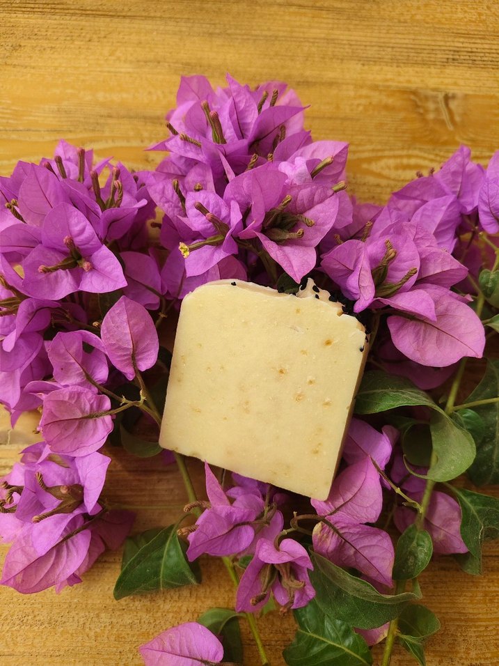 Ballı pirinçli lekeler için doğal sabun - Görsel 2