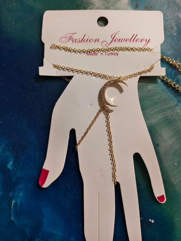 Bohem Zincir Detaylı Kadın El Zinciri - Görsel 2